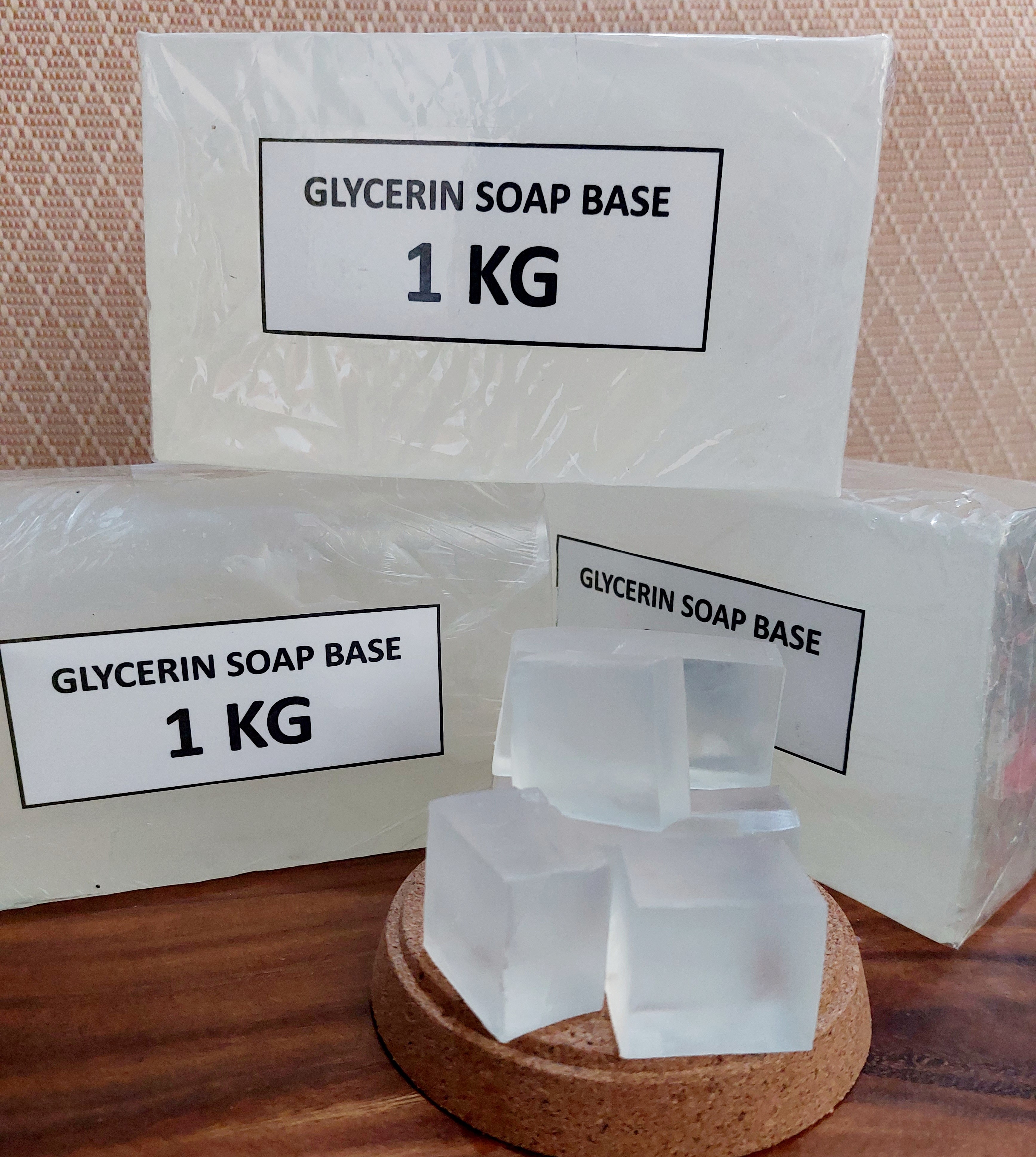 1KG Transparent Glycerin Melt & Pour Soap Base